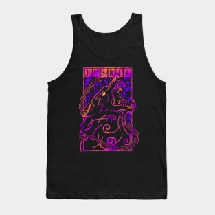 Neon Fenrir Tank Top